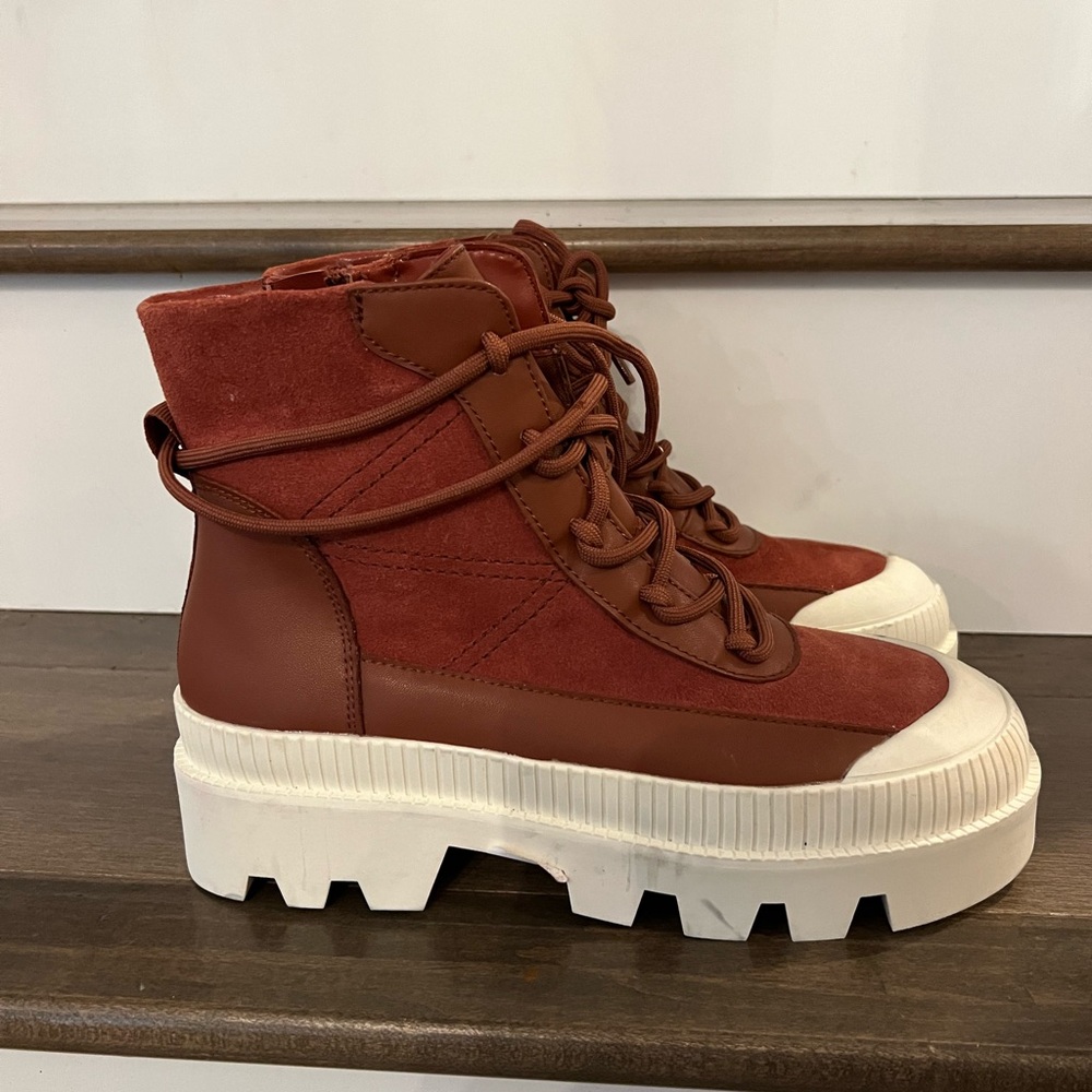 GB by Gianni Bini Lug Sole Platform Boots